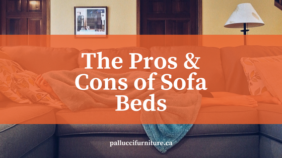 pros and cons of sofa beds